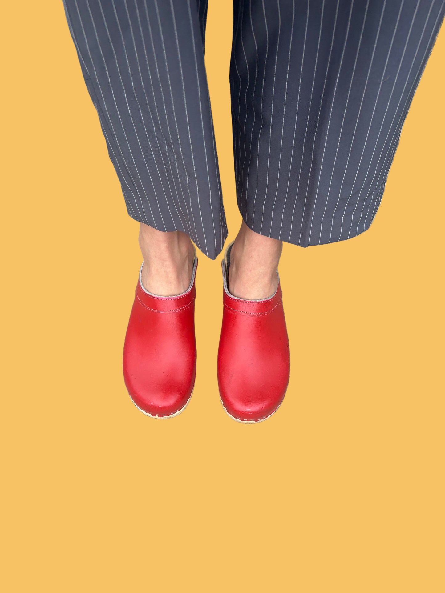 Clogs in Red