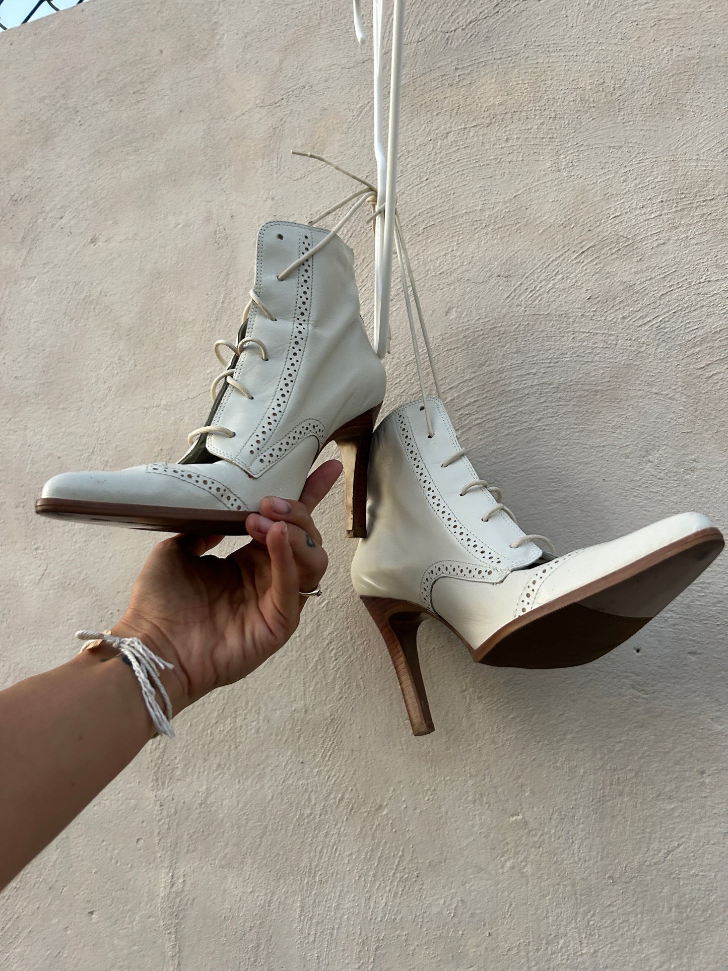 Vintage Western Victorian Booties